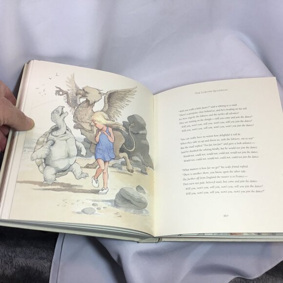 Alice's Adventures in Wonderland Hardcover Lewis Carroll 1999 Illustrated - Picture 15 of 16